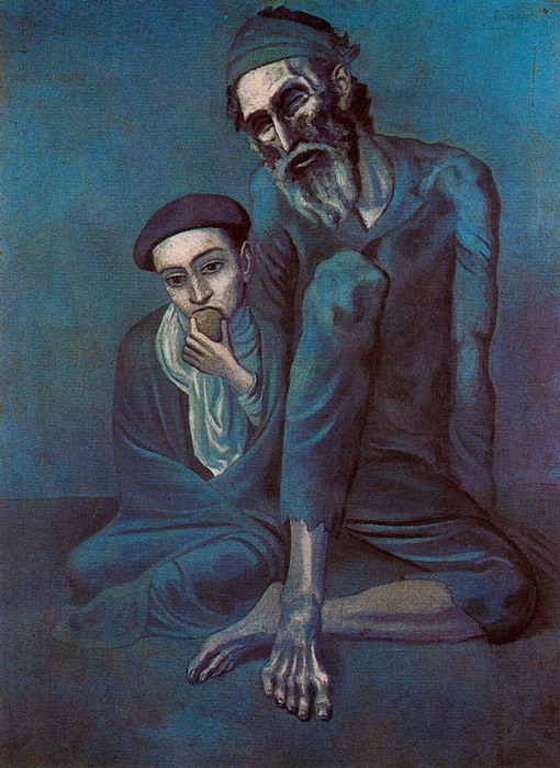 The Old Jew (Blind Old Man and Boy) - 1903-4