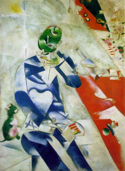 Marc chagall The poet